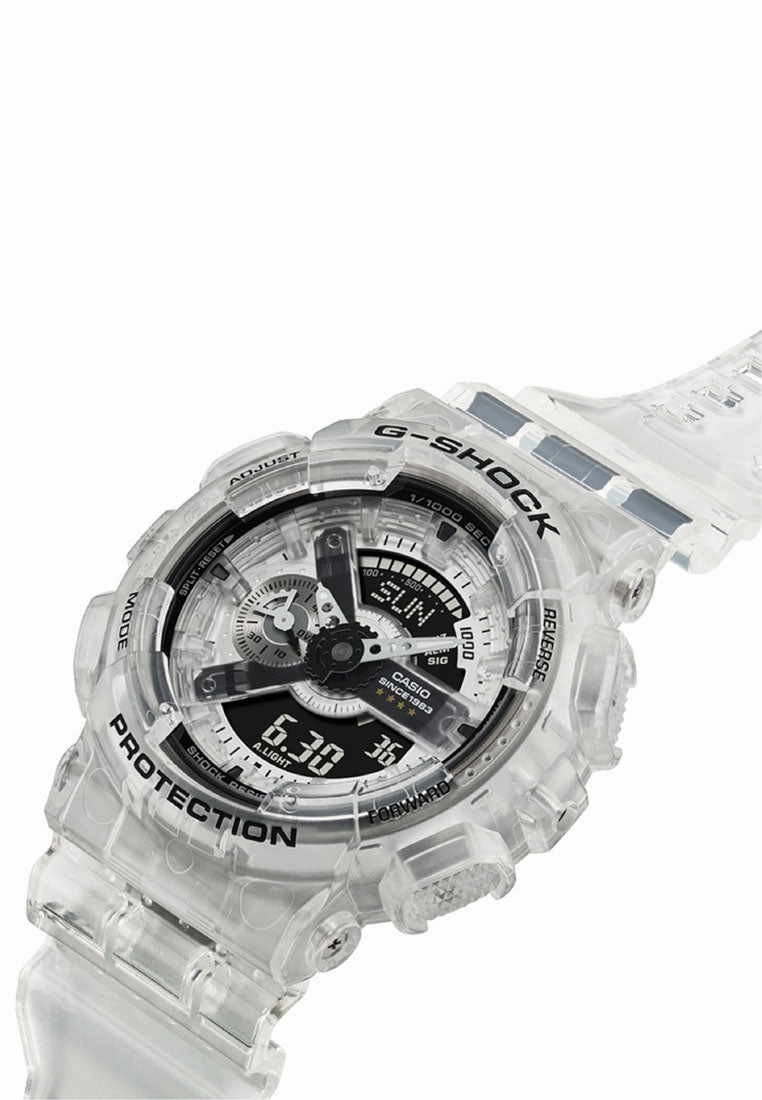 Casio G-Shock GA-114RX-7A 40th Anniversary Clear Remix Digital Analog Watch For Men