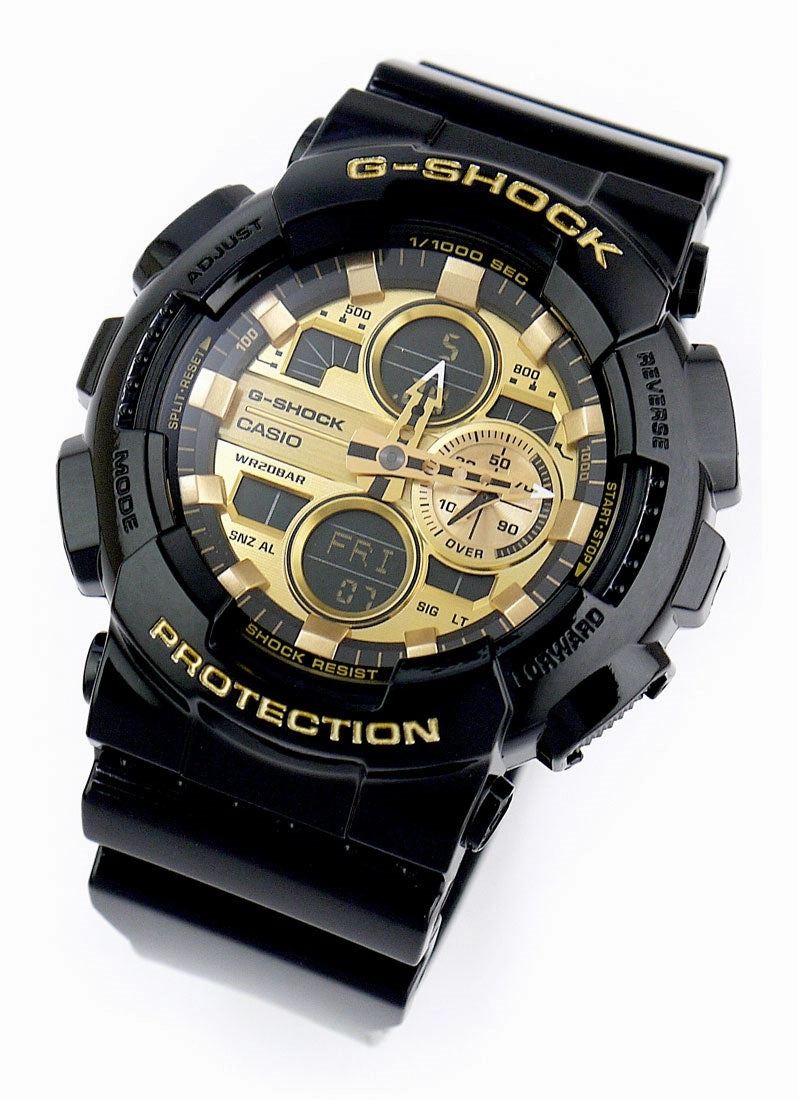 Casio G-shock GA-140GB-1A1 Digital Analog Rubber Strap Watch For Men