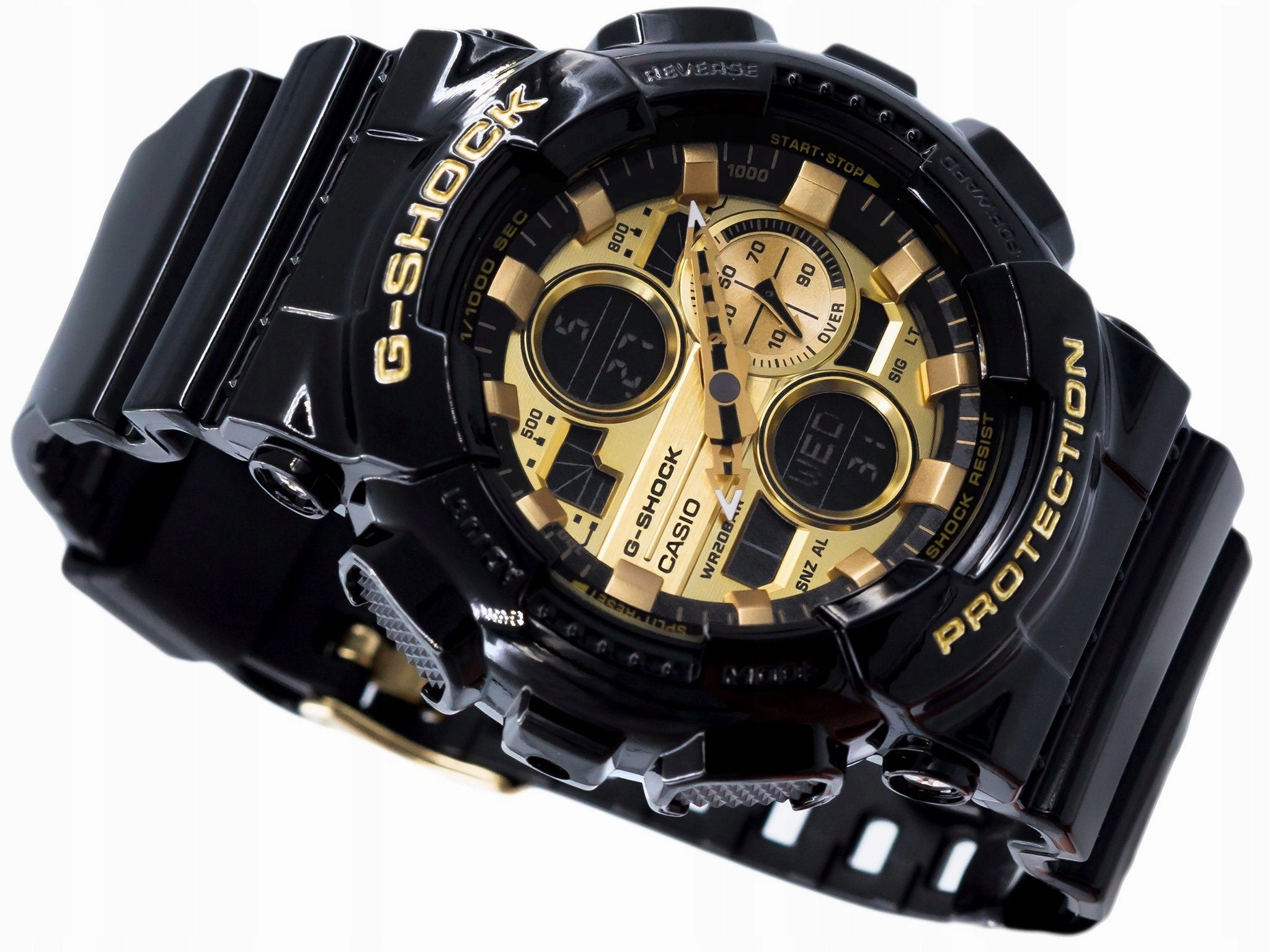 Casio G-shock GA-140GB-1A1 Digital Analog Rubber Strap Watch For Men