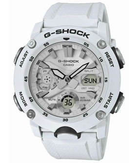 Casio G-shock GA-2000S-7A Digital Analog Rubber Strap Watch For Men