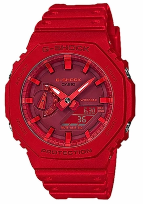 Casio G-shock GA-2100-4A Digital Analog Rubber Strap Watch For Men
