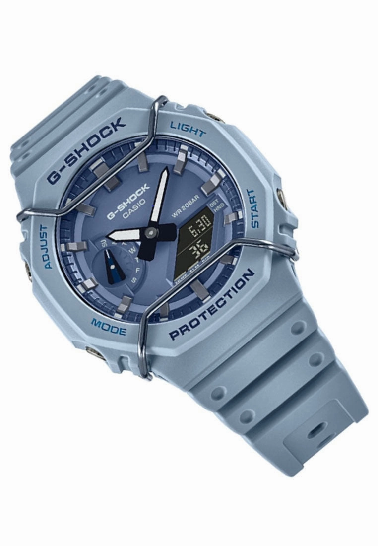 Casio G-shock GA-2100PT-2A Digital Analog Rubber Strap Watch For Men