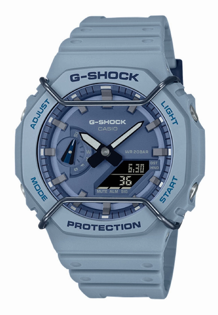 Casio G-shock GA-2100PT-2A Digital Analog Rubber Strap Watch For Men