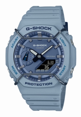 Casio G-shock GA-2100PT-2A Digital Analog Rubber Strap Watch For Men