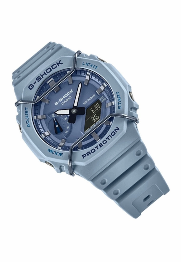 Casio G-shock GA-2100PT-2A Digital Analog Rubber Strap Watch For Men