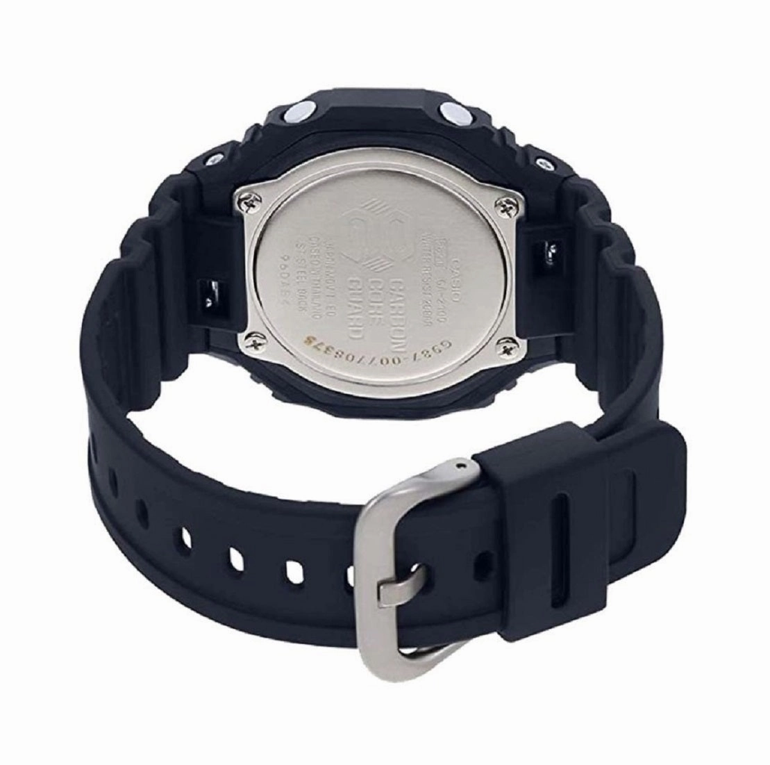 Casio G-shock GA-2100SU-1ADR Digital Analog Rubber Strap Watch For Men