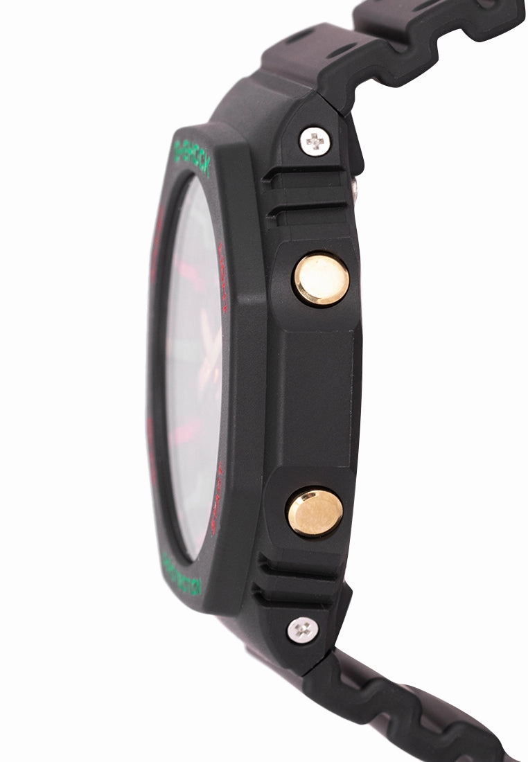 Casio G-shock GA-2100TH-1A Digital Analog Rubber Strap Watch For Men