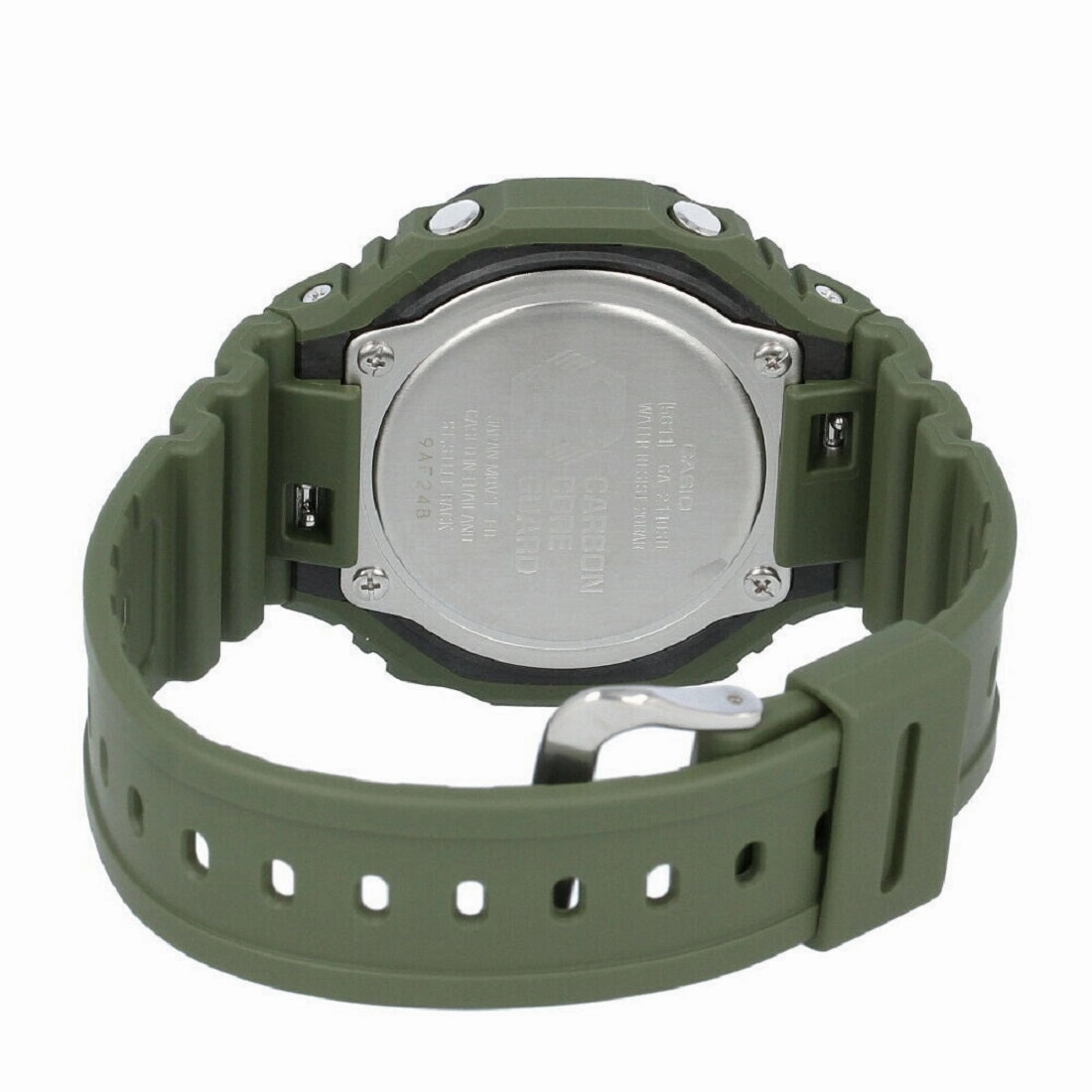 Casio G-shock GA-2110SU-3A Digital Analog Rubber Strap Watch For Men