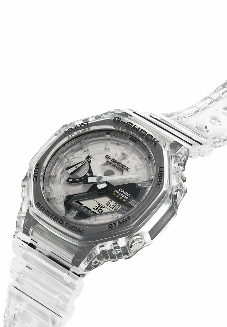 Casio G-Shock GA-2140RX-7A 40th Anniversary Clear Remix Digital Analog Watch For Men