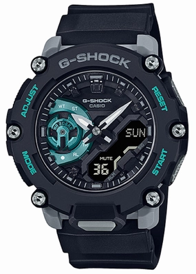 Casio G-shock GA-2200M-1ADR Digital Analog Rubber Strap Watch For Men