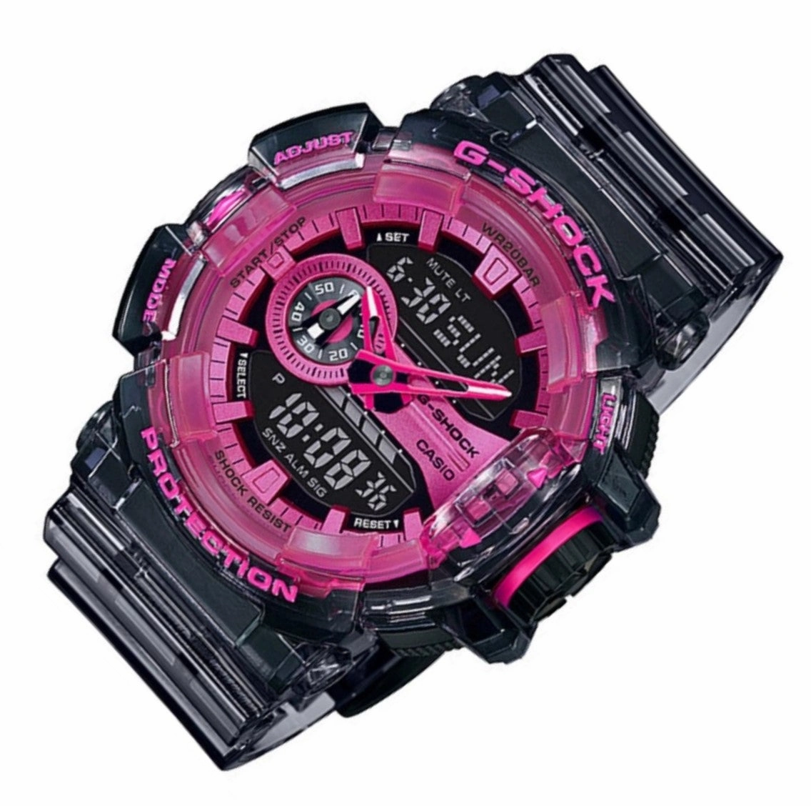 Casio G-shock GA-400SK-1A4 Digital Analog Rubber Strap Watch For Men