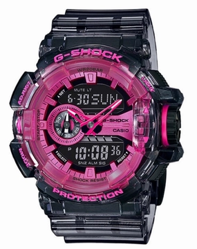 Casio G-shock GA-400SK-1A4 Digital Analog Rubber Strap Watch For Men