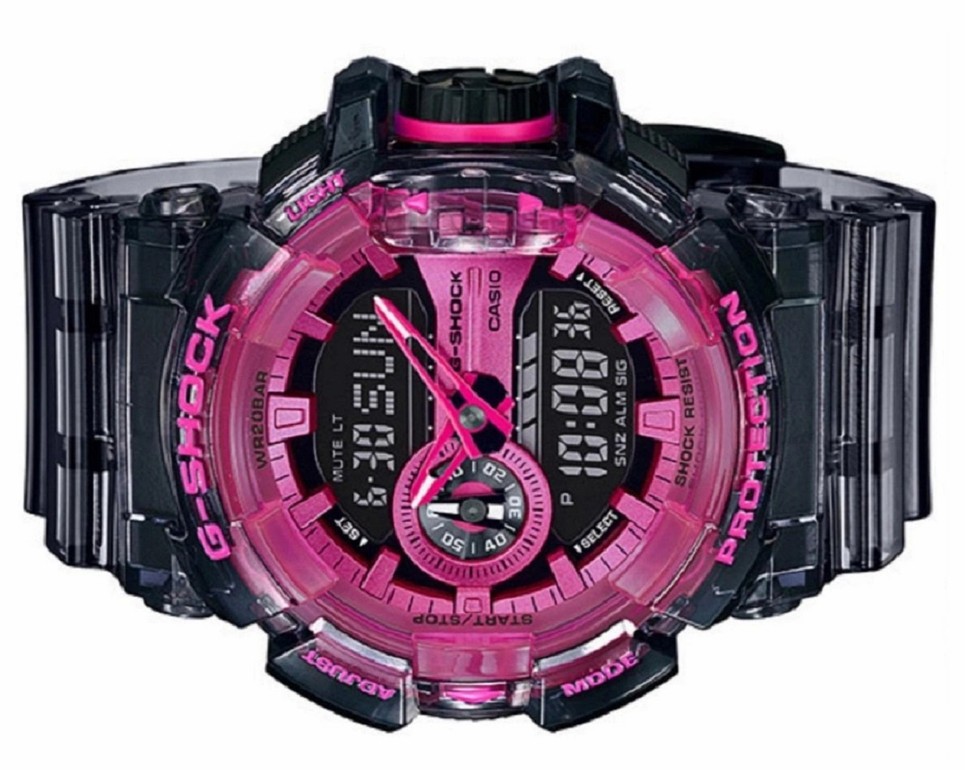 Casio G-shock GA-400SK-1A4 Digital Analog Rubber Strap Watch For Men