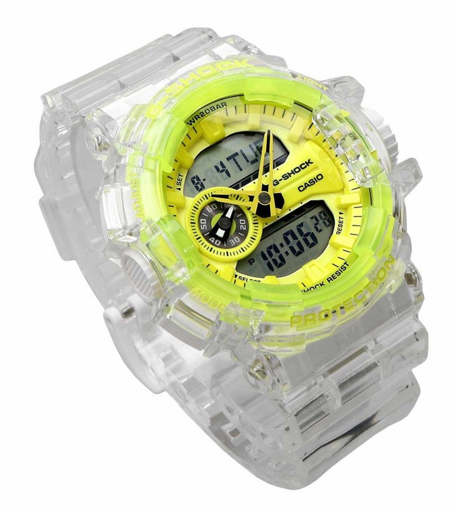 Casio G-shock GA-400SK-1A9 Digital Analog Rubber Strap Watch For Men