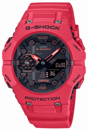 Casio G-shock GA-B001-4A Digital Analog Rubber Strap Watch For Men
