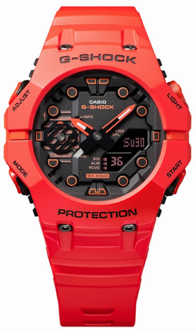 Casio G-shock GA-B001-4A Digital Analog Rubber Strap Watch For Men