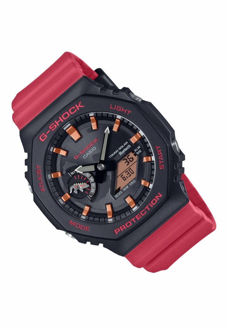 Casio G-shock GA-B2100CD-1A4 Charles Darwin Collaboration Digital Analog Rubber Strap Solar Watch for Men