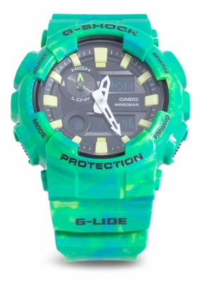 Casio G-shock GAX-100MB-3A Digital Analog Rubber Strap Watch For Men