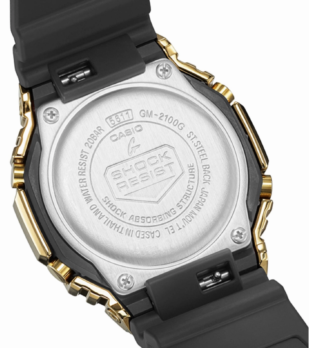 Casio G-shock GM-5600G-9DR Digital Rubber Strap Watch for Men