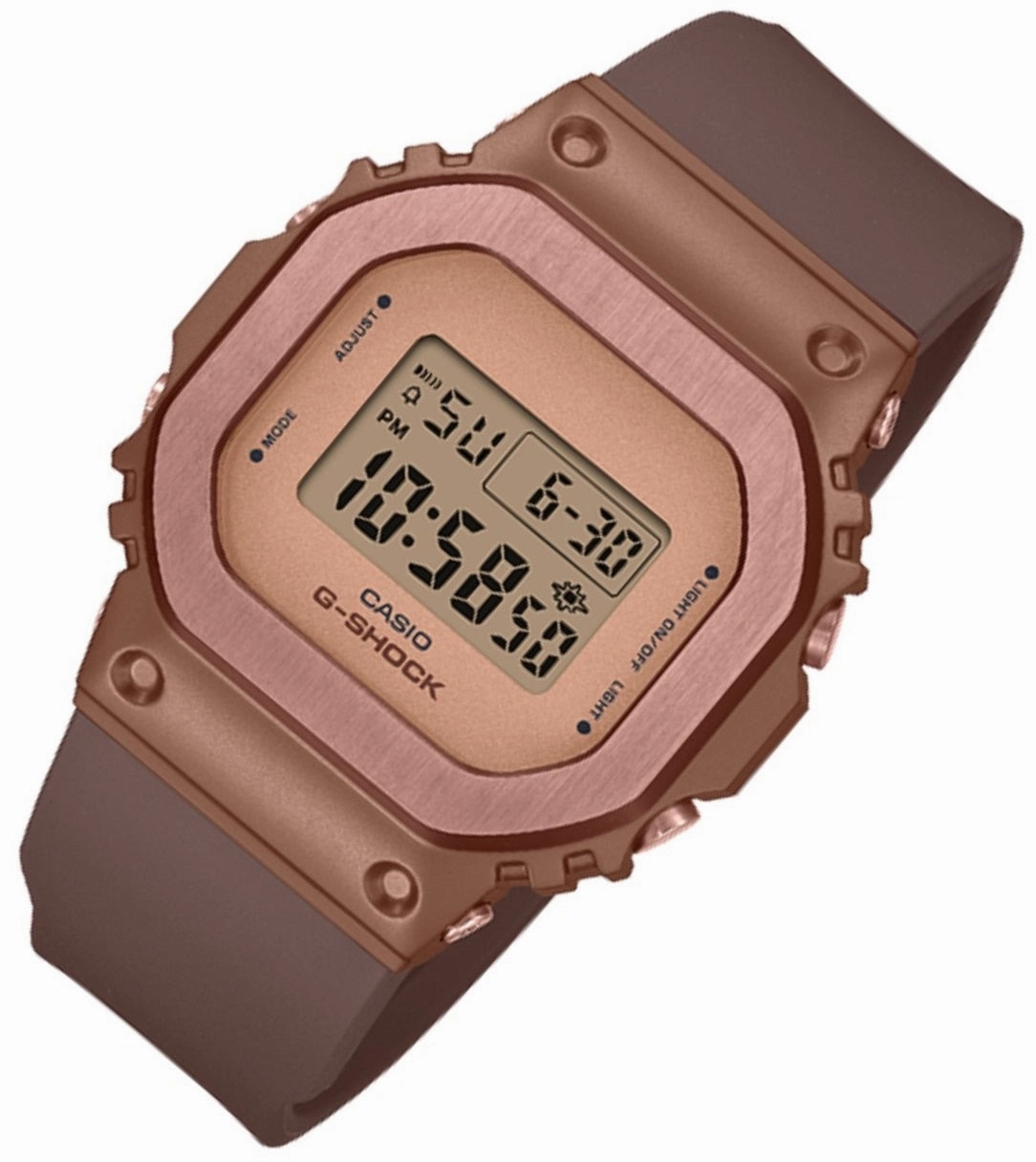 Casio G-shock GM-S5600BR-5DR Digital Rubber Strap Watch