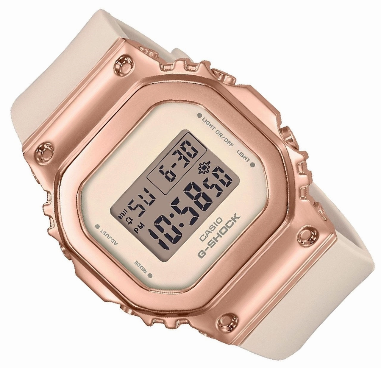 Casio G-shock GM-S5600PG-4DR Digital Rubber Strap Watch