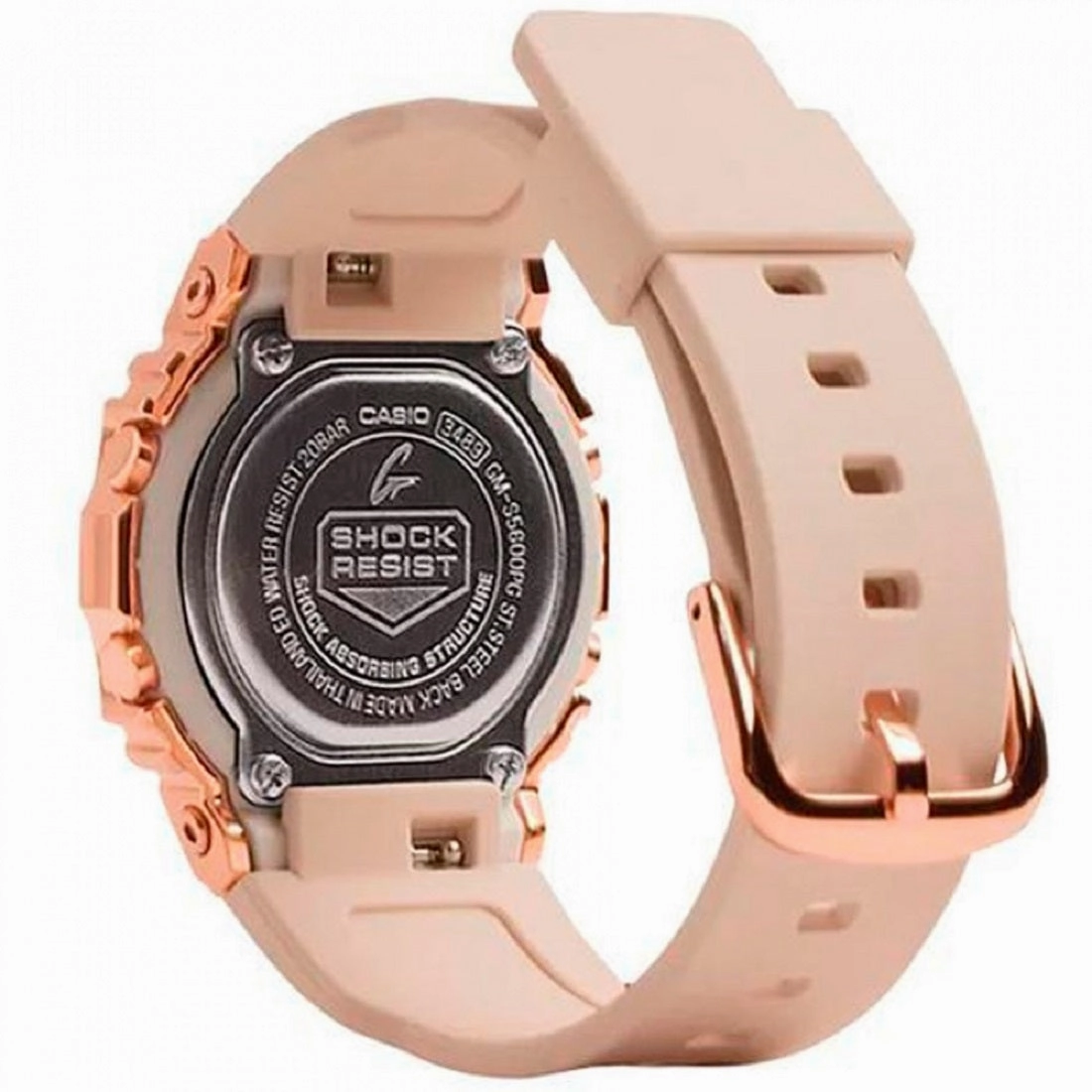 Casio G-shock GM-S5600PG-4DR Digital Rubber Strap Watch