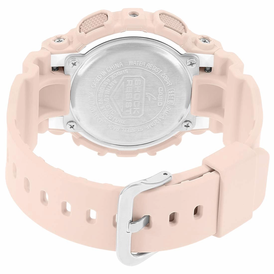 Casio G-shock GMA-S120MF-4A Digital Analog Rubber Strap Watch