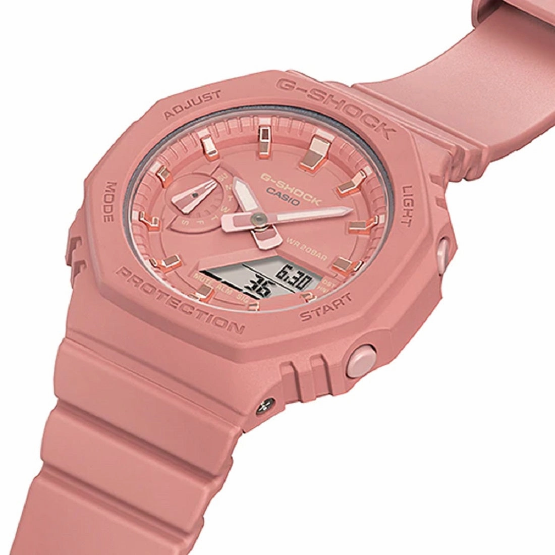 Casio G-shock GMA-S2100-4A2 Digital Analog Rubber Strap Watch for Men