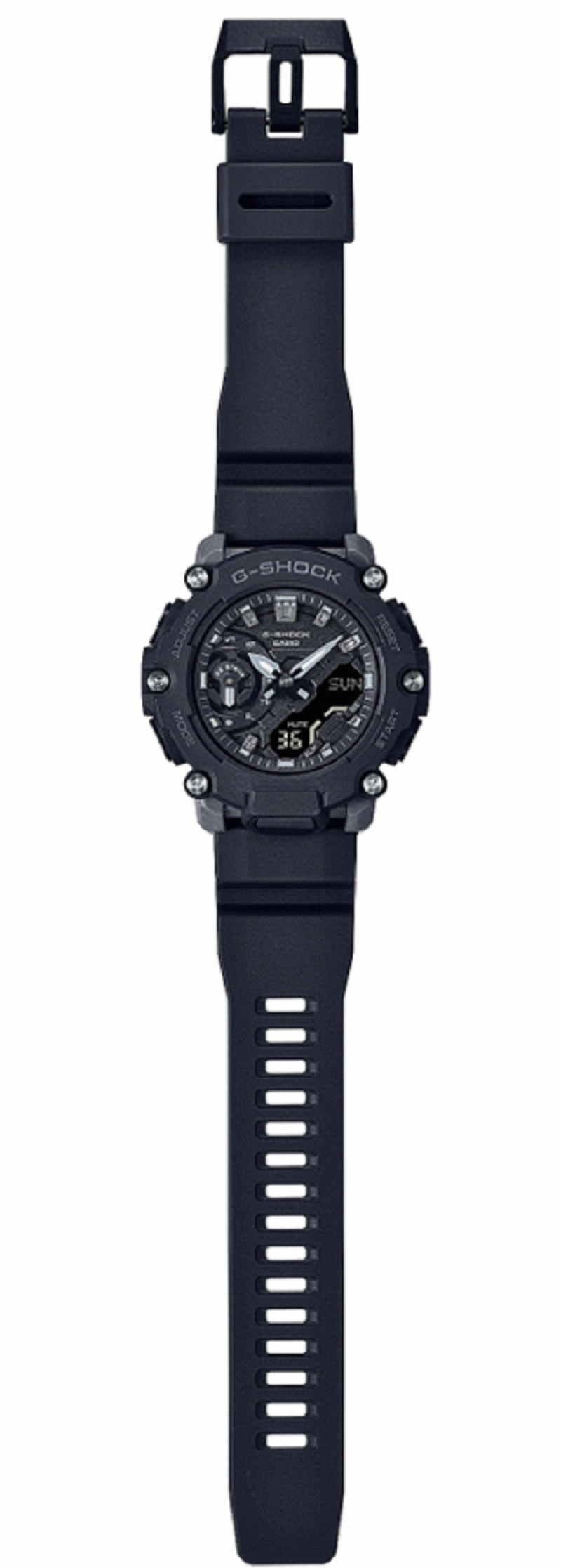 Casio G-shock GMA-S2200-1A Digital Analog Rubber Strap Watch