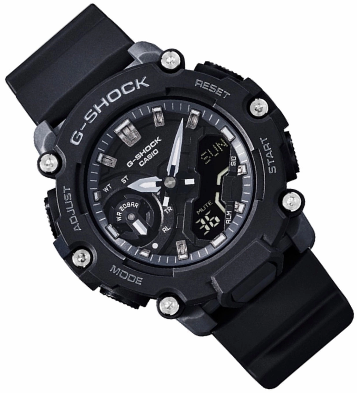 Casio G-shock GMA-S2200-1A Digital Analog Rubber Strap Watch