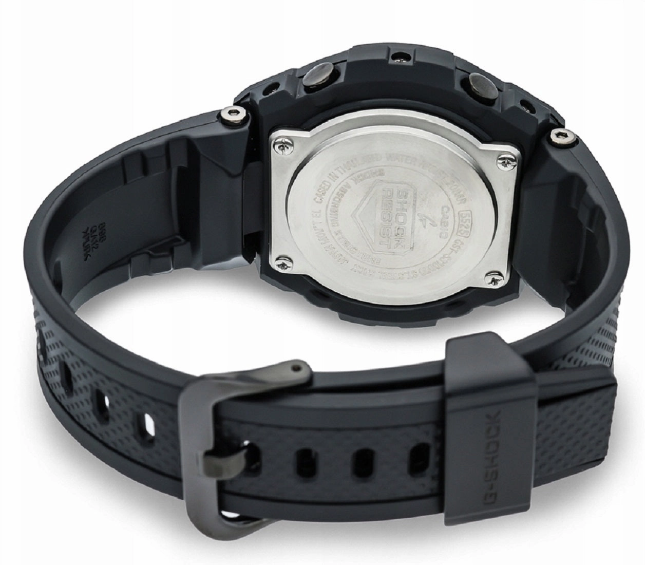Casio G-shock GST-S310BDD-1A Solar Digital Analog Rubber Strap Watch for Men