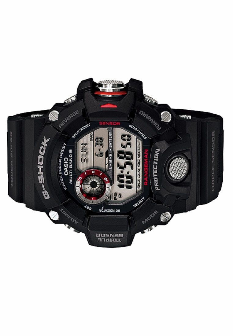 Casio G-shock GW-9400-1DR Digital Rubber Strap Watch