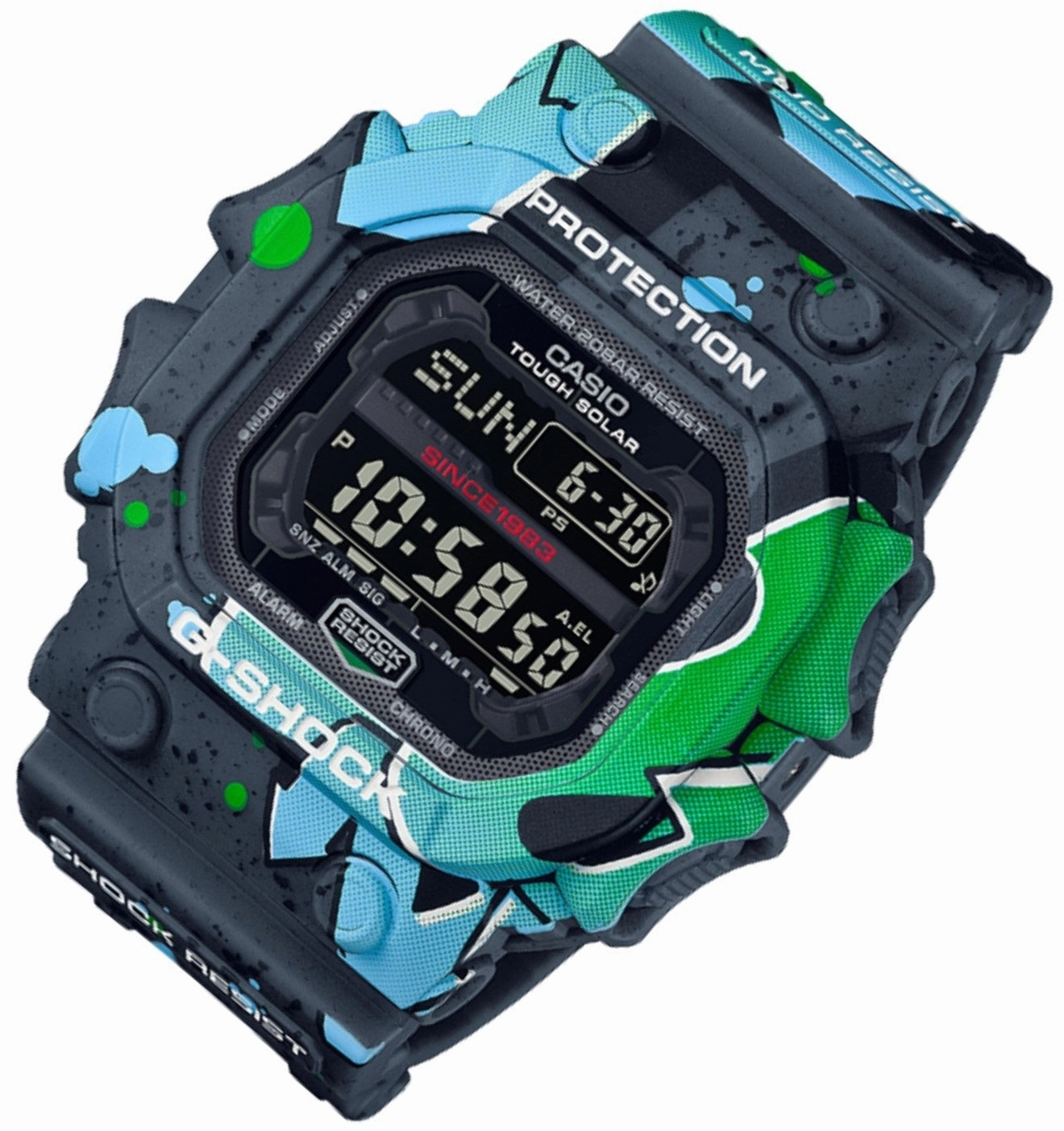 Casio G-shock GX-56SS-1DR Digital Rubber Strap Watch For Men