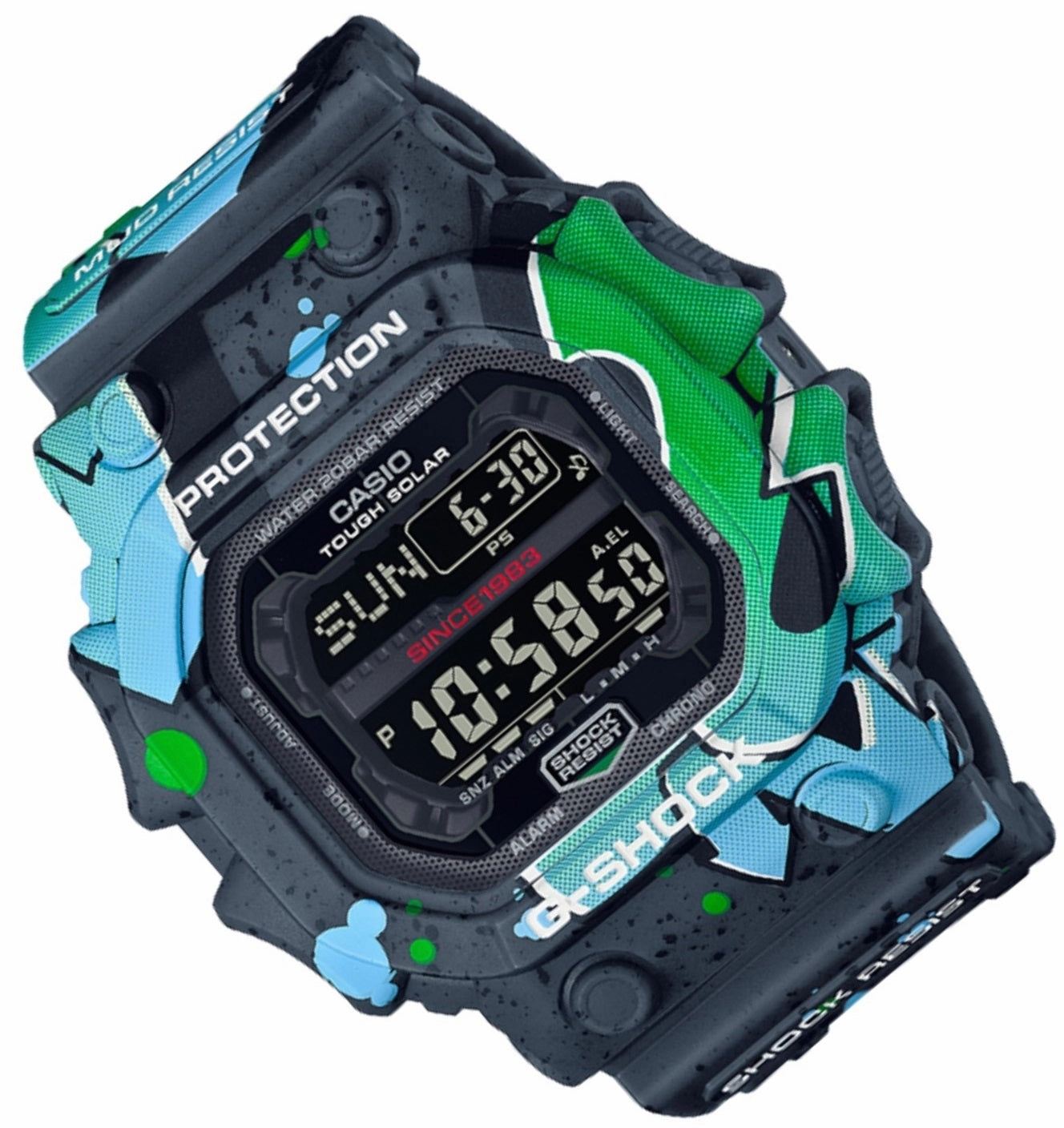 Casio G-shock GX-56SS-1DR Digital Rubber Strap Watch For Men
