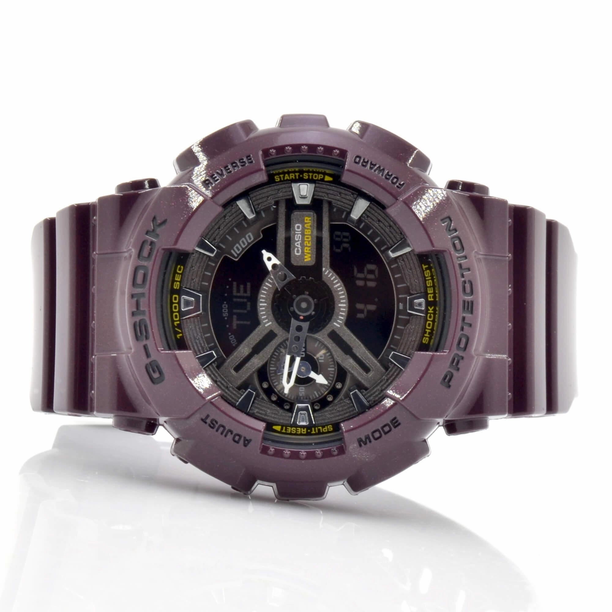 Casio G-Shock Purple Band Watch | GMA-S110CM-6A