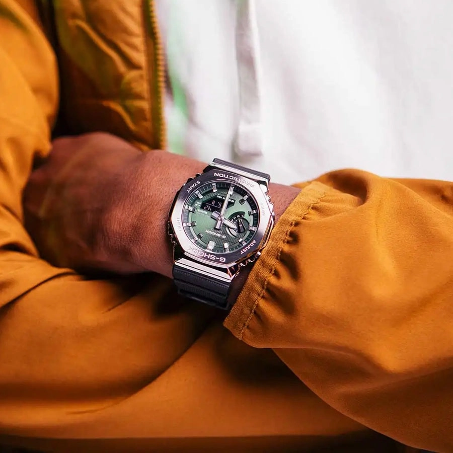 Casio G-Shock Solar and Bluetooth Mens Watch GBM-2100A-1A3ER