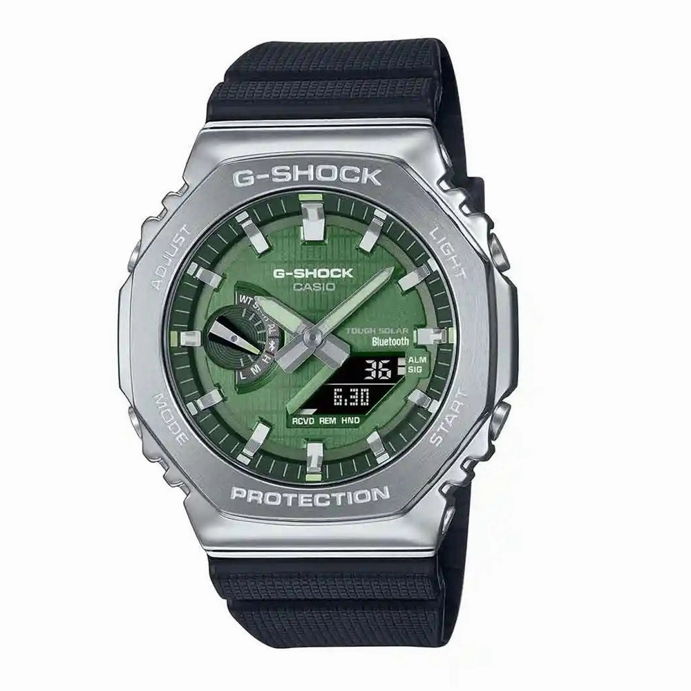 Casio G-Shock Solar and Bluetooth Mens Watch GBM-2100A-1A3ER