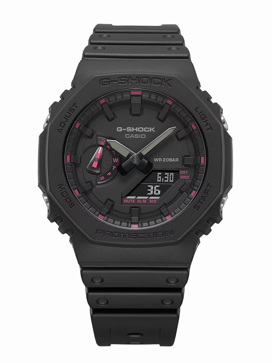 Casio G-Shock x BCRF Battling Breast Cancer Black Mens Watch GA2100P-1A