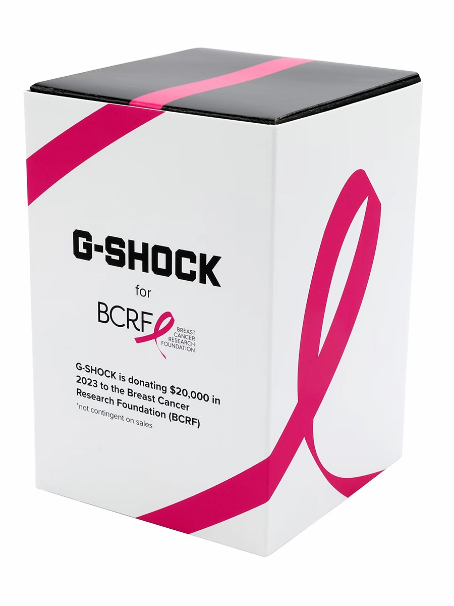 Casio G-Shock x BCRF Battling Breast Cancer Black Mens Watch GA2100P-1A