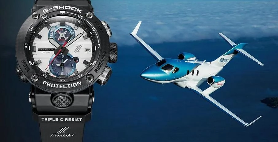 Casio G-SHOCK x HONDAJET Limited Edition Mens Watch GWRB1000HJ-1A