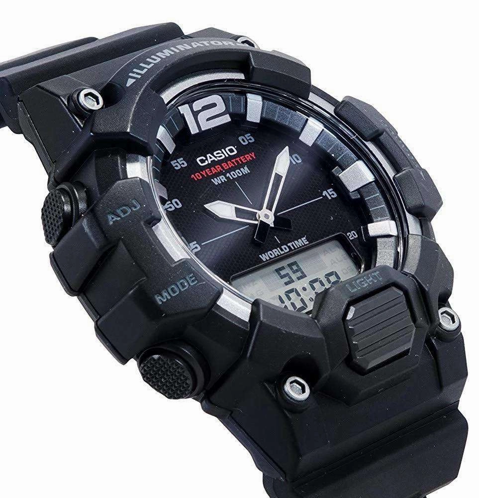 Casio HDC-700-1AVDF Black Resin Strap Watch for Men