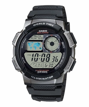Casio Illuminator World Time AE1000W-1B