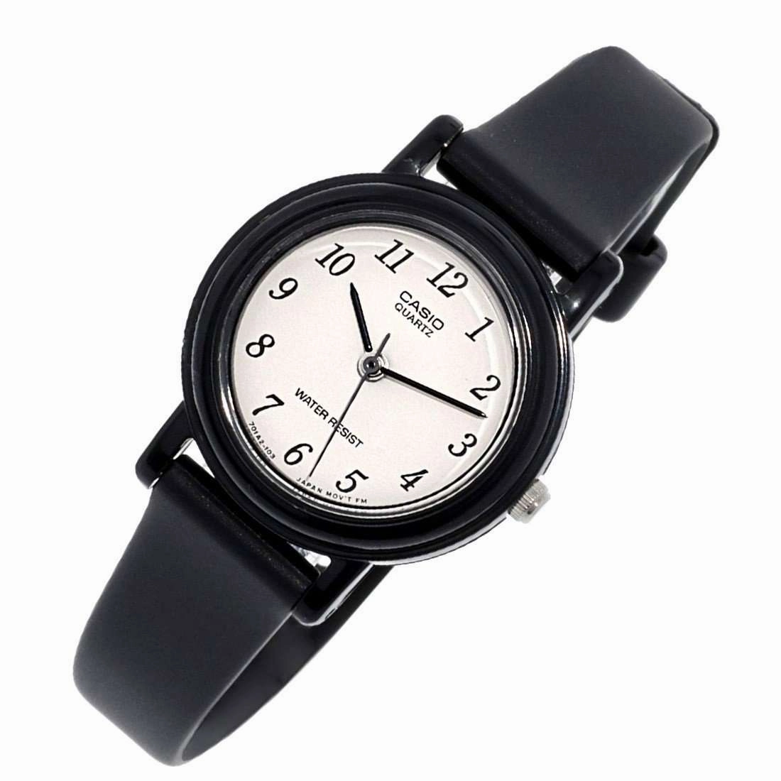 Casio LQ-139BMV-1BLDF Black Resin Watch for Women