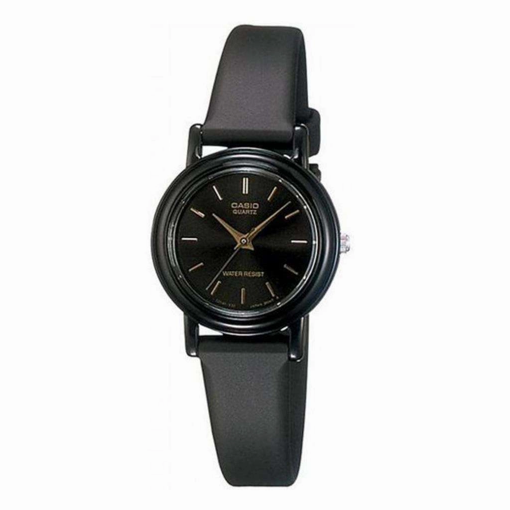 Casio LQ-139EMV-1ALDF Black Resin Watch for Women