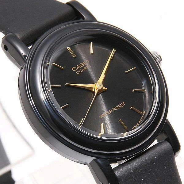 Casio LQ-139EMV-1ALDF Black Resin Watch for Women