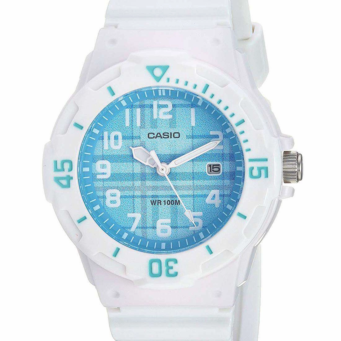Casio LRW-200H-2CVDF White Resin Strap Watch for Women