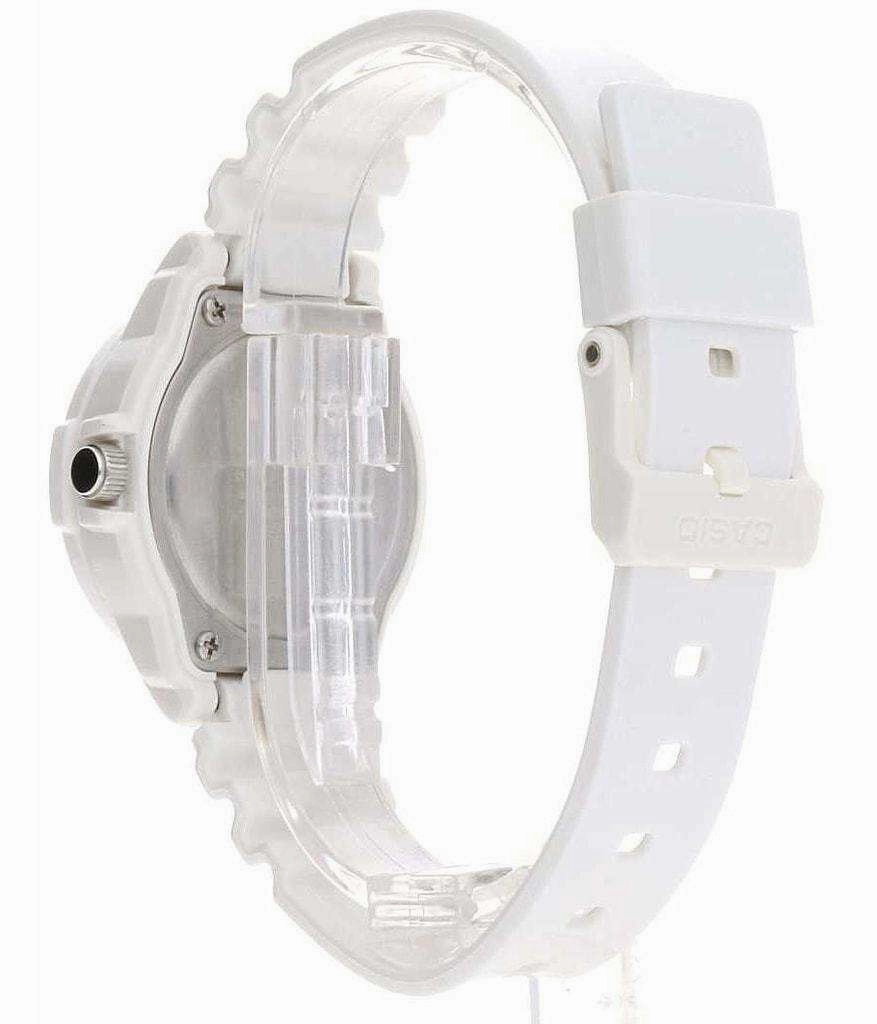 Casio LRW-200H-2CVDF White Resin Strap Watch for Women