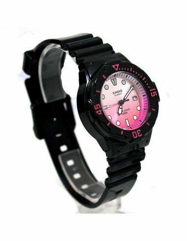 Casio LRW-200H-4EVDR Black Resin Strap Watch for Women