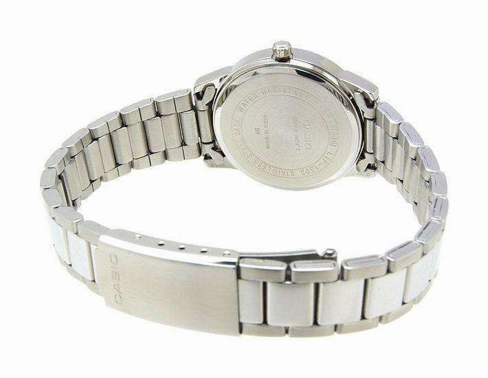 Casio LTP-1303D-7AVDF Silver Stainless Steel Strap Watch for Women