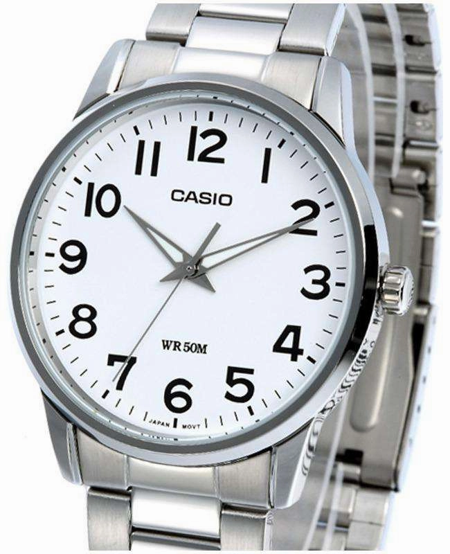 Casio LTP-1303D-7BVDF Silver Stainless Steel Strap Watch for Women